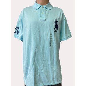 Polo Ralph Lauren Men's Light Blue Golf Short Sleeve Shirt Size XL SKU 6245
